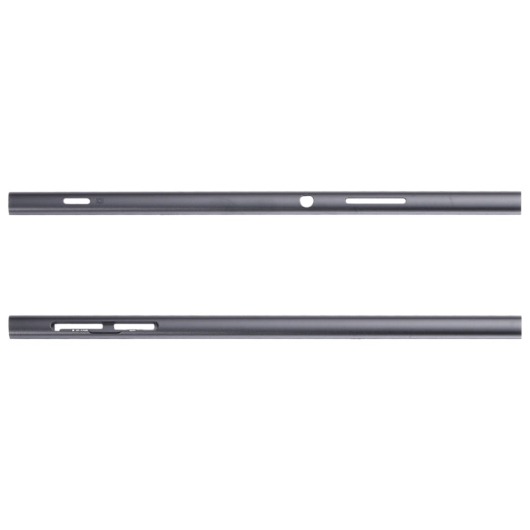 1 Pair Metal Side Part Sidebar For Sony Xperia XA2 Ultra(Black) - Frame Bezel Plate by PMC Jewellery | Online Shopping South Africa | PMC Jewellery | Buy Now Pay Later Mobicred