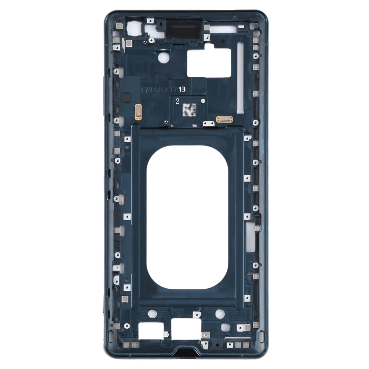 Middle Frame Bezel Plate for Sony Xperia XZ3(Blue) - Frame Bezel Plate by PMC Jewellery | Online Shopping South Africa | PMC Jewellery | Buy Now Pay Later Mobicred