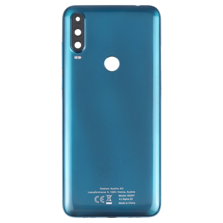 For Alcatel 3L(2020) 5029 5029Y Battery Back Cover  (Green) - Back Cover by PMC Jewellery | Online Shopping South Africa | PMC Jewellery | Buy Now Pay Later Mobicred