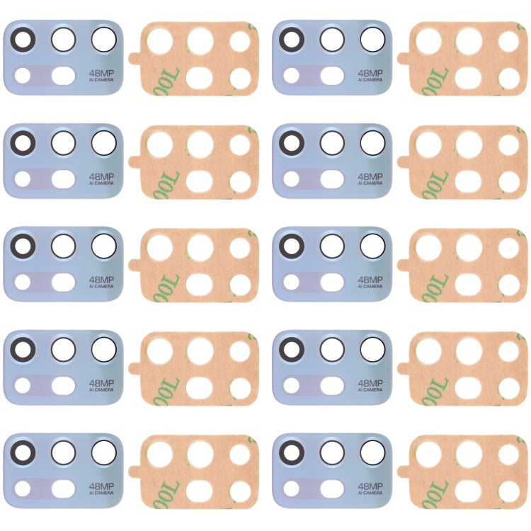 10 PCS Back Camera Lens for Motorola Moto G20 XT2128-1 XT2128-2 - Camera Accessories by PMC TechLife | Online Shopping South Africa | PMC TechLife