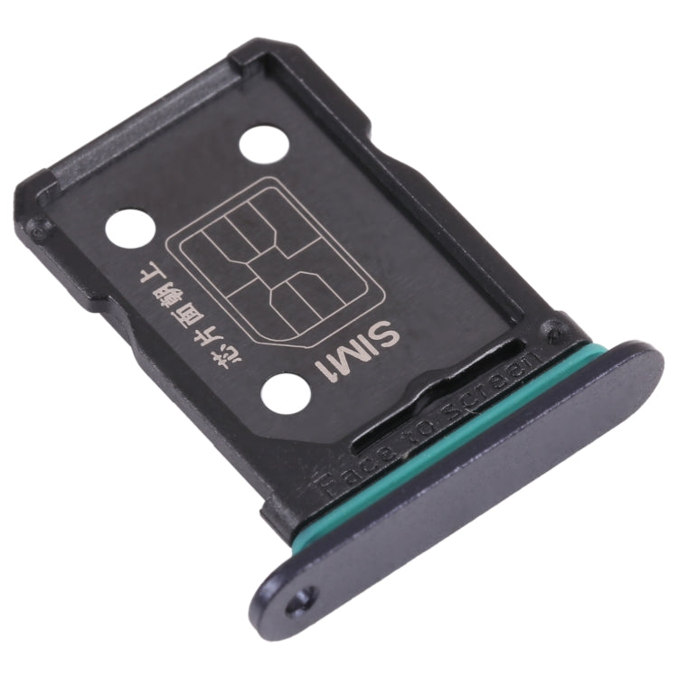 For OPPO Reno6 Z CPH2237 SIM Card Tray + SIM Card Tray (Black) - Card Tray by PMc TechLife | Online Shopping South Africa | PMc TechLife | Buy Now Pay Later Mobicred