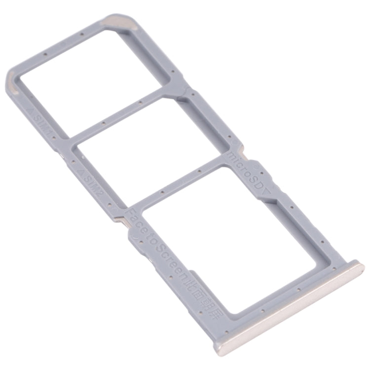 For OPPO A54S CPH2273  SIM Card Tray + SIM Card Tray + Micro SD Card Tray (Gold) - Card Socket by PMc TechLife | Online Shopping South Africa | PMc TechLife | Buy Now Pay Later Mobicred