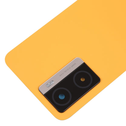 For OPPO A77s Original Battery Back Cover with Camera Lens Cover(Orange) - Back Cover by PMC Jewellery | Online Shopping South Africa | PMC Jewellery | Buy Now Pay Later Mobicred