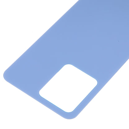 For vivo S12 / V23 5G V2162A V2130 Glass Battery Back Cover (Blue) - Back Cover by PMC Jewellery | Online Shopping South Africa | PMC Jewellery | Buy Now Pay Later Mobicred