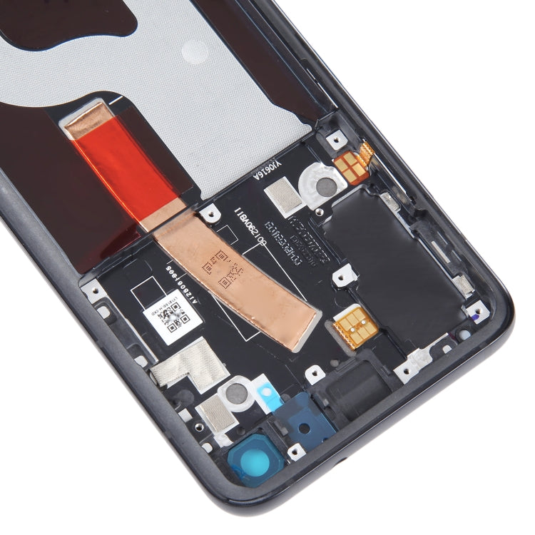 For Asus Zenfone 8 ZS 590KS-2A007EU I006D Middle Frame Bezel Plate (Black) - Frame Bezel Plate by PMC TechLife | Online Shopping South Africa | PMC TechLife