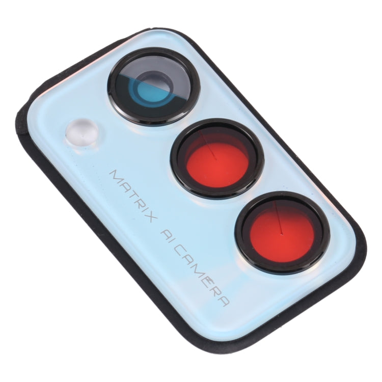 For OPPO Realme Q3 Pro 5G / Realme Q3 Pro Carnival  Back Camera Lens Frame (Blue) - Camera Series by PMC TechLife | Online Shopping South Africa | PMC TechLife | Buy Now Pay Later Mobicred