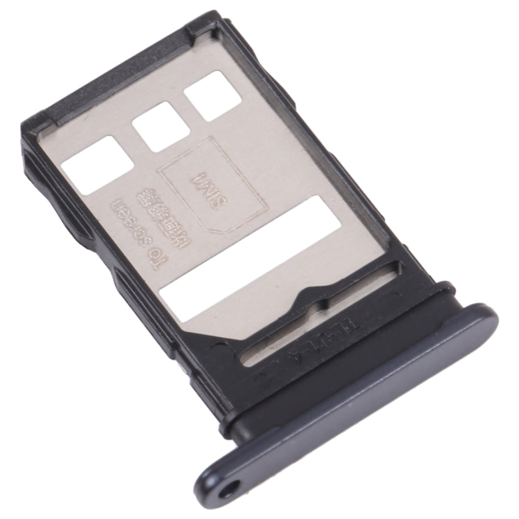 SIM Card Tray + SIM Card Tray for Honor 60 (Black) - Card Socket by PMc TechLife | Online Shopping South Africa | PMc TechLife | Buy Now Pay Later Mobicred
