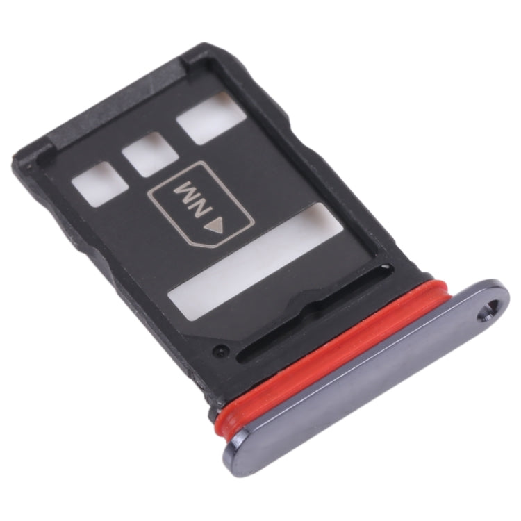 SIM Card Tray + NM Card Tray for Huawei Mate 40E 5G (Black) - Card Socket by PMc TechLife | Online Shopping South Africa | PMc TechLife | Buy Now Pay Later Mobicred
