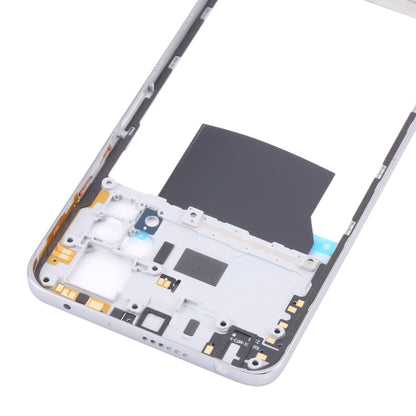 Middle Frame Bezel Plate for Xiaomi Poco X4 Pro 5G/Redmi Note 11E Pro(Silver) - Frame Bezel Plate by PMC Jewellery | Online Shopping South Africa | PMC Jewellery | Buy Now Pay Later Mobicred