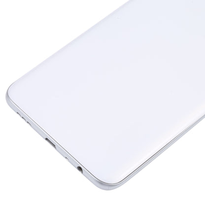 For OPPO A15/A15S/A35 Battery Back Cover with Middle Frame (White) - Back Cover by PMC Jewellery | Online Shopping South Africa | PMC Jewellery | Buy Now Pay Later Mobicred