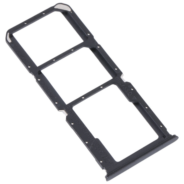 For OPPO K9S SIM Card Tray + SIM Card Tray + Micro SD Card Tray (Black) - Card Socket by PMc TechLife | Online Shopping South Africa | PMc TechLife | Buy Now Pay Later Mobicred