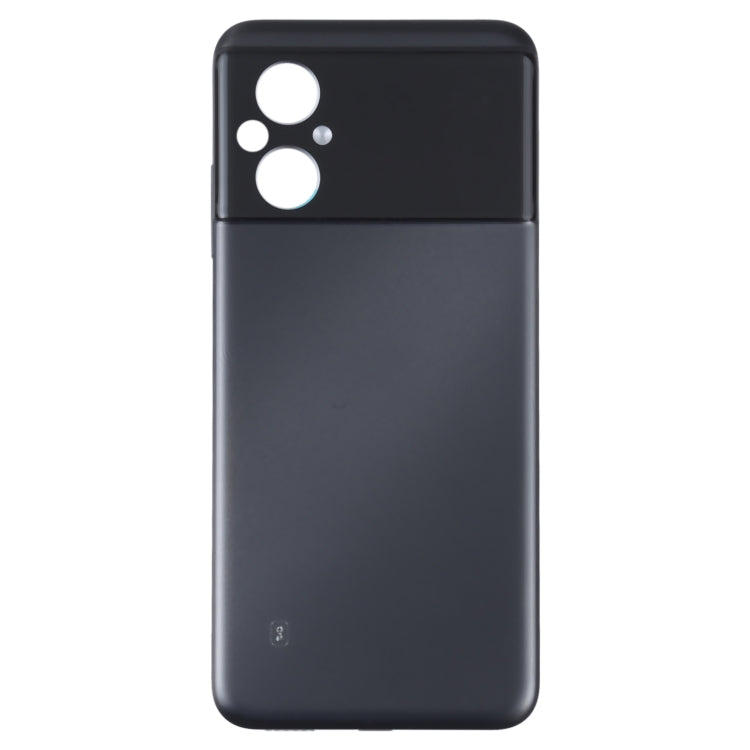 For Xiaomi Poco M5 / Poco M5 India Original Battery Back Cover(Black) - Back Cover by PMC Jewellery | Online Shopping South Africa | PMC Jewellery