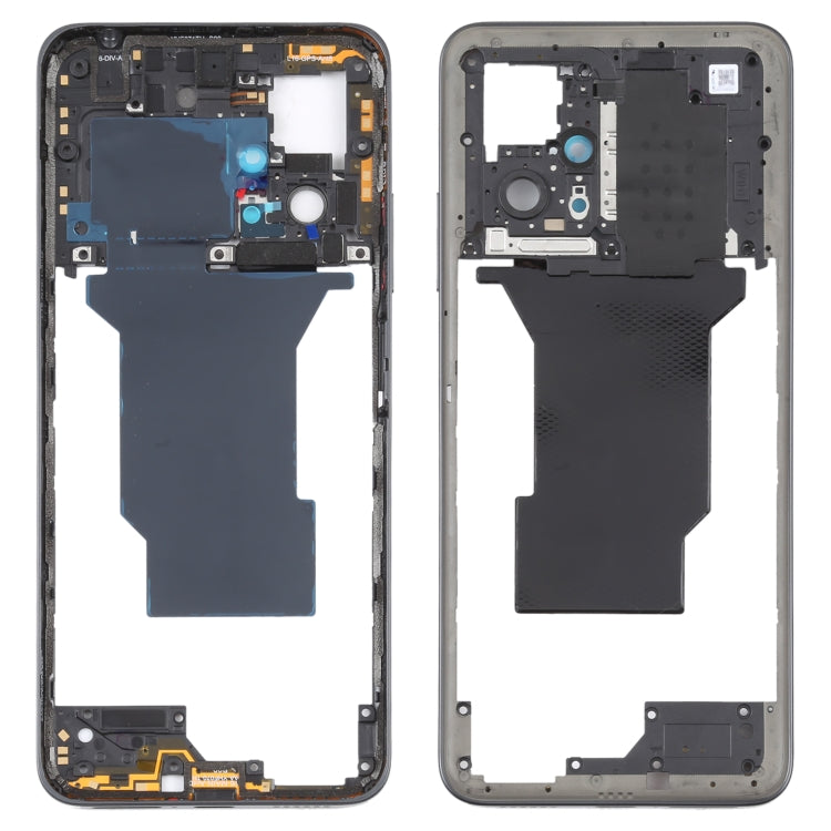 For Xiaomi Redmi Note 11T Pro / Note 11T Pro+ / Poco X4 GT Middle Frame Bezel Plate (Black) - Frame Bezel Plate by PMC TechLife | Online Shopping South Africa | PMC TechLife