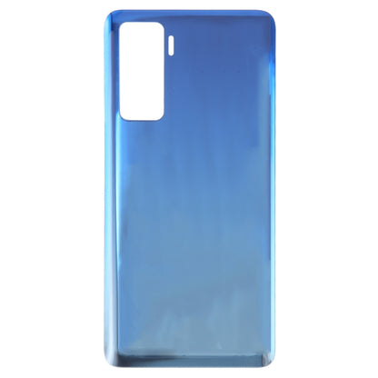 For vivo iQOO 5 5G OEM Glass Battery Back Cover(Blue) - Back Cover by PMC Jewellery | Online Shopping South Africa | PMC Jewellery