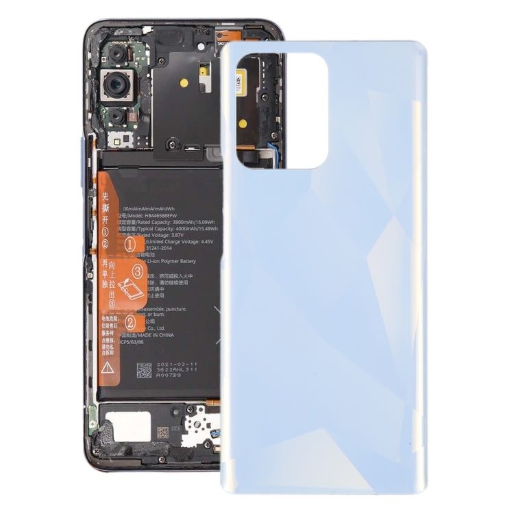 For Honor 80 SE OEM Glass Battery Back Cover(Baby Blue) - Back Cover by PMC Jewellery | Online Shopping South Africa | PMC Jewellery