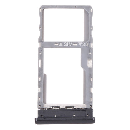 For Alactel Joy Tab 2 9032Z SIM Card Tray + Micro SD Card Tray(Black) - Card Tray by PMC Jewellery | Online Shopping South Africa | PMC Jewellery