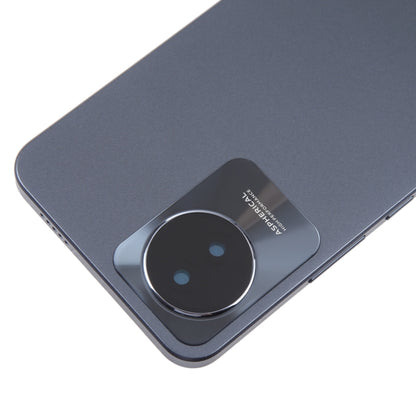 For vivo Y02 Original Battery Back Cover with Camera Lens Cover(Black) - Back Cover by PMC Jewellery | Online Shopping South Africa | PMC Jewellery