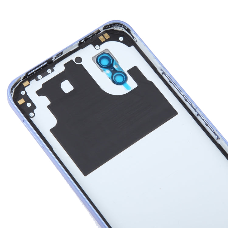 For vivo Y02 Original Battery Back Cover with Camera Lens Cover(Blue) - Back Cover by PMC Jewellery | Online Shopping South Africa | PMC Jewellery