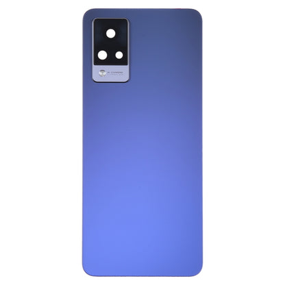 For vivo V21 Original Battery Back Cover with Camera Lens Cover(Blue) - Back Cover by PMC Jewellery | Online Shopping South Africa | PMC Jewellery