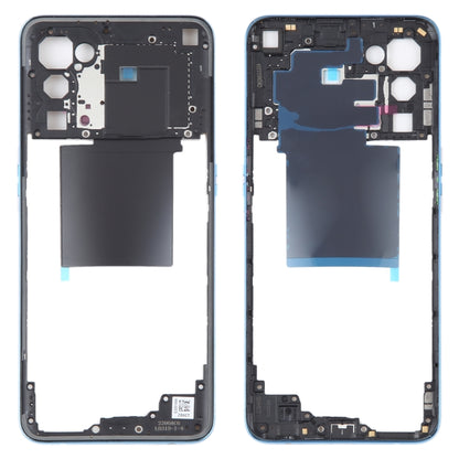 For OPPO Find X3 Lite Original Middle Frame Bezel Plate (Blue) - Frame Bezel Plate by PMC Jewellery | Online Shopping South Africa | PMC Jewellery