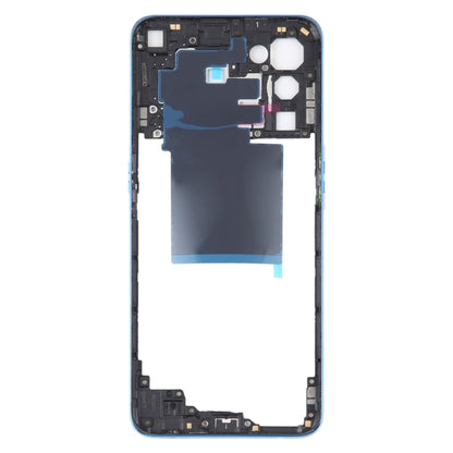 For OPPO Find X3 Lite Original Middle Frame Bezel Plate (Blue) - Frame Bezel Plate by PMC Jewellery | Online Shopping South Africa | PMC Jewellery