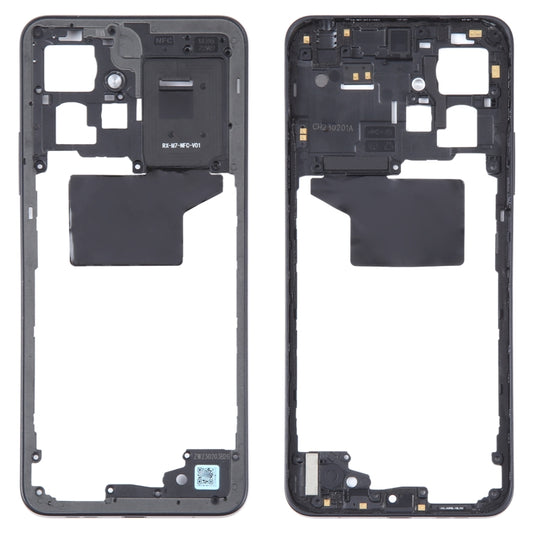 For Xiaomi Redmi Note 12 4G Original Middle Frame Bezel Plate (Black) - Frame Bezel Plate by PMC Jewellery | Online Shopping South Africa | PMC Jewellery