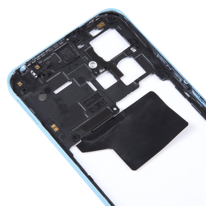 For Xiaomi Redmi Note 12 4G Original Middle Frame Bezel Plate (Blue) - Frame Bezel Plate by PMC Jewellery | Online Shopping South Africa | PMC Jewellery