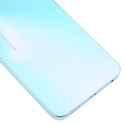 For OPPO A78 Original Battery Back Cover with Middle Frame(Blue) - Back Cover by PMC Jewellery | Online Shopping South Africa | PMC Jewellery