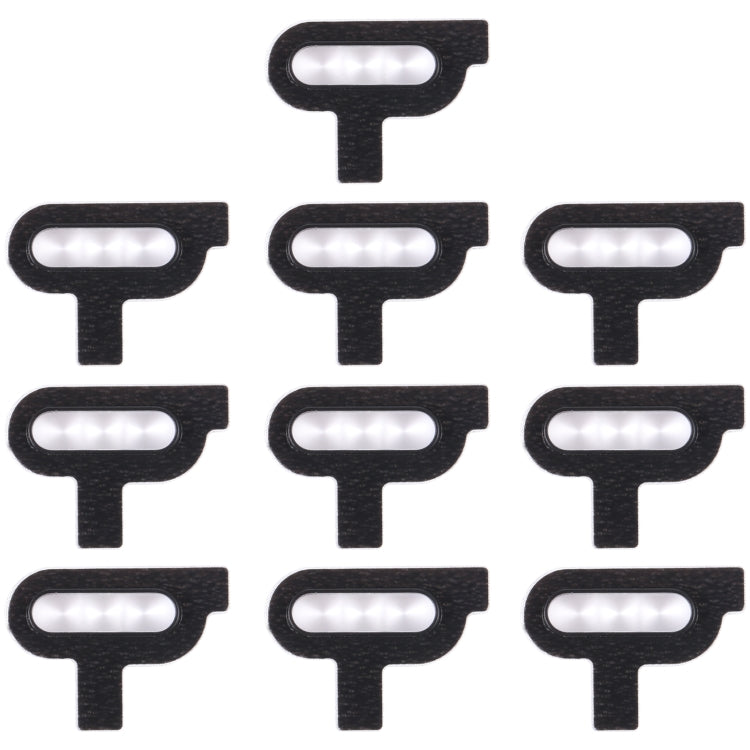 For vivo X90 Pro+ 10pcs Flashlight Covers (Black) - Others by PMC TechLife | Online Shopping South Africa | PMC TechLife | Buy Now Pay Later Mobicred