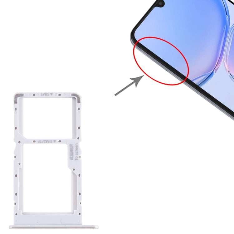 For Huawei Enjoy 60Z SIM + SIM / Micro SD Card Tray (Gold) - Card Socket by PMc TechLife | Online Shopping South Africa | PMc TechLife | Buy Now Pay Later Mobicred