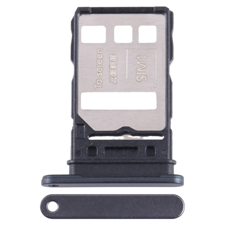 For Honor 80 Pro SIM + SIM Card Tray (Black) - Card Socket by PMc TechLife | Online Shopping South Africa | PMc TechLife | Buy Now Pay Later Mobicred