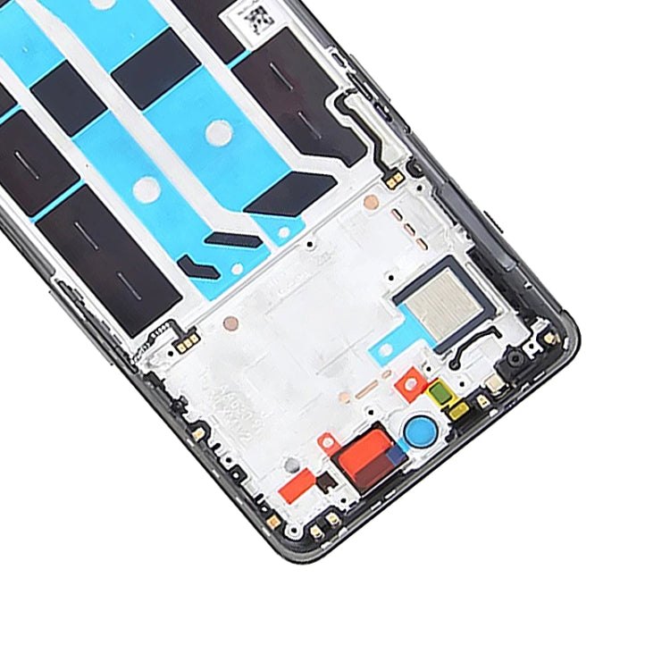 For OnePlus Ace 2  PHK110 LCD Screen Digitizer Full Assembly with Frame (Black) - LCD Screen by PMC TechLife | Online Shopping South Africa | PMC TechLife