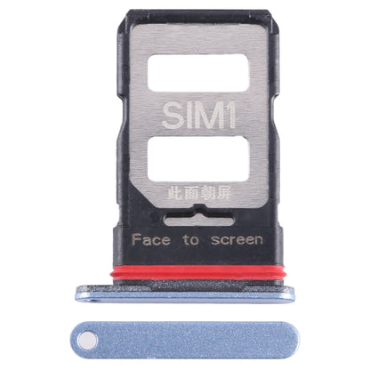 For Xiaomi Redmi K60 SIM Card Tray + SIM Card Tray (Blue) - Card Tray by PMC Jewellery | Online Shopping South Africa | PMC Jewellery