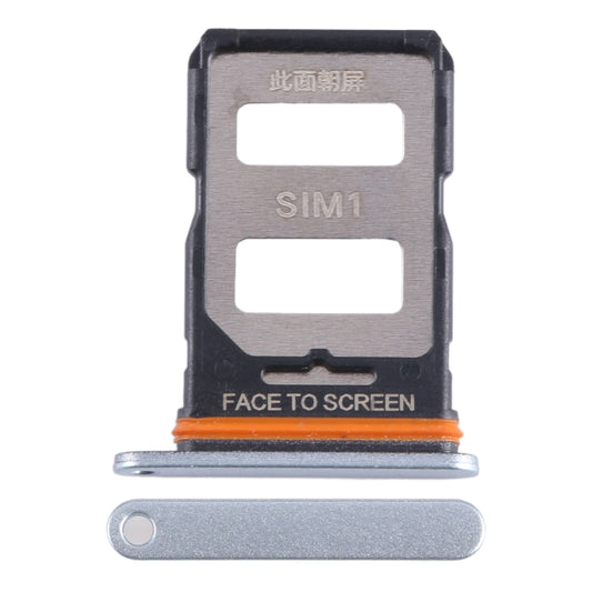 For Xiaomi Redmi Note 12 Turbo SIM Card Tray + SIM Card Tray (Silver) - Card Tray by PMC Jewellery | Online Shopping South Africa | PMC Jewellery