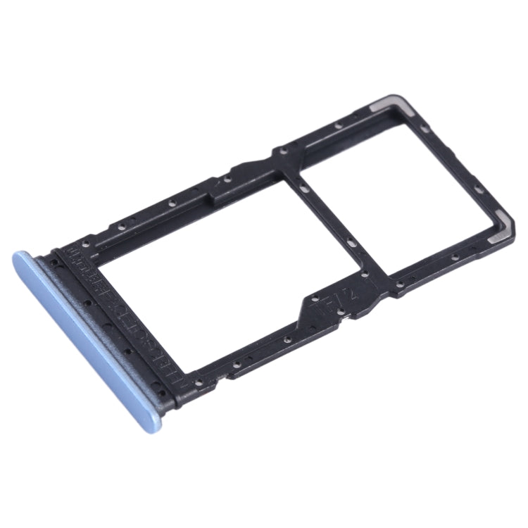 For Xiaomi Redmi 12 4G SIM Card Tray + SIM Card Tray / Micro SD Card Tray (Blue) - Card Tray by PMC Jewellery | Online Shopping South Africa | PMC Jewellery