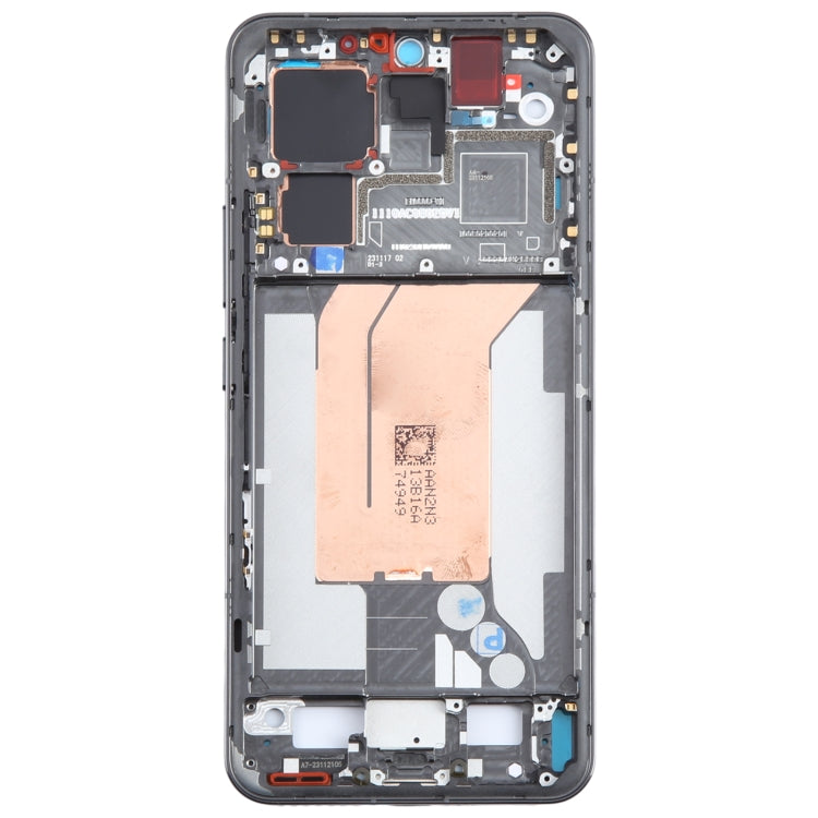 For Xiaomi 14 Pro Original Front Housing LCD Frame Bezel Plate (Black) - free shipping - PMC TechLife - Order now!