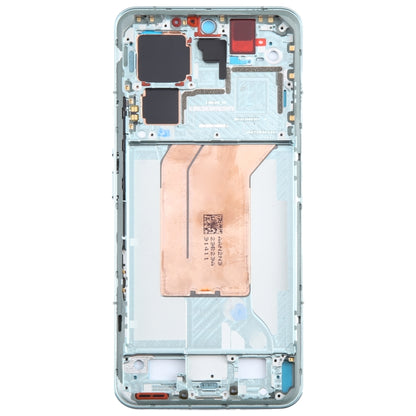 For Xiaomi 14 Pro Original Front Housing LCD Frame Bezel Plate (Green) - Frame Bezel Plate by PMC Jewellery | Online Shopping South Africa | PMC Jewellery