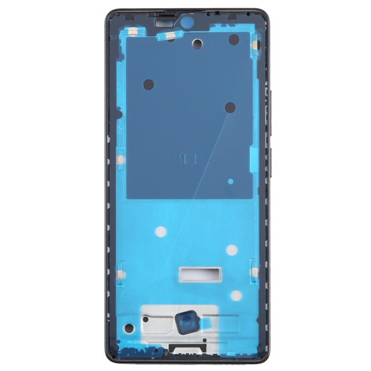 For Xiaomi Redmi Note 13 Pro 4G Original Front Housing LCD Frame Bezel Plate (Black) - Frame Bezel Plate by PMC Jewellery | Online Shopping South Africa | PMC Jewellery