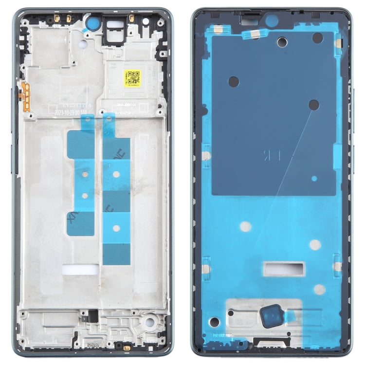 For Xiaomi Redmi Note 13 Pro 4G Original Front Housing LCD Frame Bezel Plate (Green) - Frame Bezel Plate by PMC Jewellery | Online Shopping South Africa | PMC Jewellery