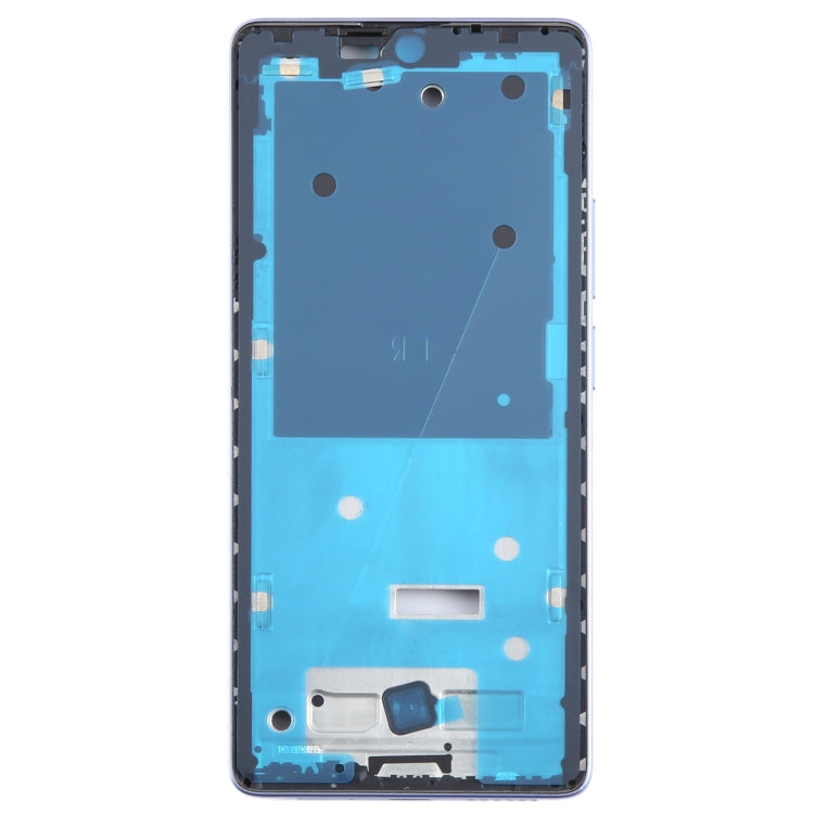 For Xiaomi Redmi Note 13 Pro 4G Original Front Housing LCD Frame Bezel Plate (Purple) - Frame Bezel Plate by PMC Jewellery | Online Shopping South Africa | PMC Jewellery