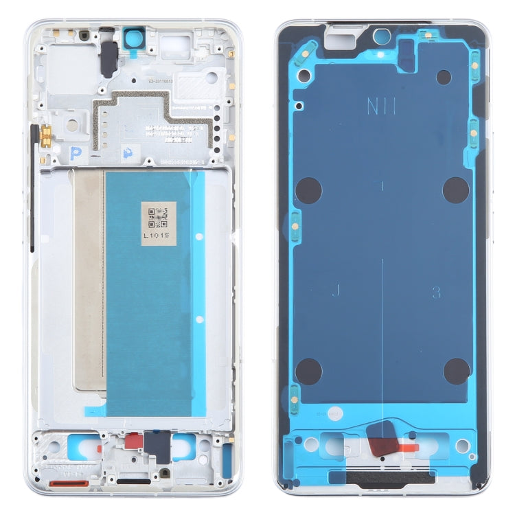 For Xiaomi Redmi K70 Original Front Housing LCD Frame Bezel Plate (Silver) - Frame Bezel Plate by PMC Jewellery | Online Shopping South Africa | PMC Jewellery