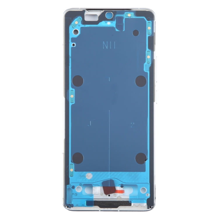 For Xiaomi Redmi K70 Original Front Housing LCD Frame Bezel Plate (White) - Frame Bezel Plate by PMC Jewellery | Online Shopping South Africa | PMC Jewellery