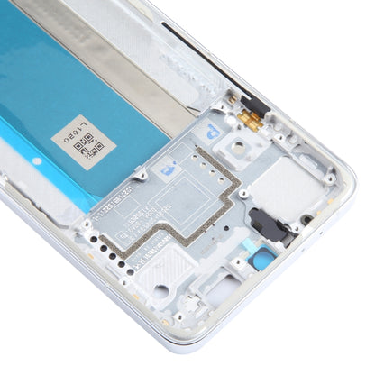 For Xiaomi Redmi K70 Original Front Housing LCD Frame Bezel Plate (White) - Frame Bezel Plate by PMC Jewellery | Online Shopping South Africa | PMC Jewellery