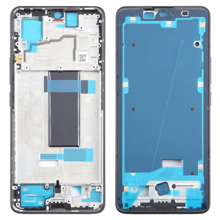 For Xiaomi Redmi Note 13 Pro 5G Original Front Housing LCD Frame Bezel Plate (Black) - Frame Bezel Plate by PMC Jewellery | Online Shopping South Africa | PMC Jewellery