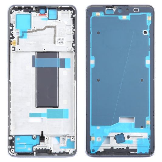 For Xiaomi Redmi Note 13 Pro 5G Original Front Housing LCD Frame Bezel Plate (Purple) - Frame Bezel Plate by PMC Jewellery | Online Shopping South Africa | PMC Jewellery