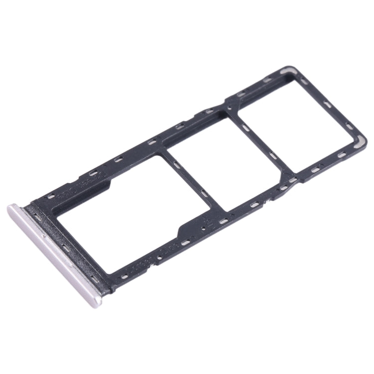 For Tecno Pop 7 Pro BF7 SIM Card Tray + SIM Card Tray + Micro SD Card Tray (Gold) - free shipping - PMC TechLife - Order now!