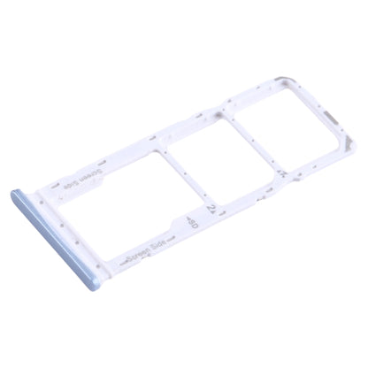 For Infinix Smart 7 India X6517 SIM Card Tray + SIM Card Tray + Micro SD Card Tray (Blue) - Card Tray by PMC Jewellery | Online Shopping South Africa | PMC Jewellery