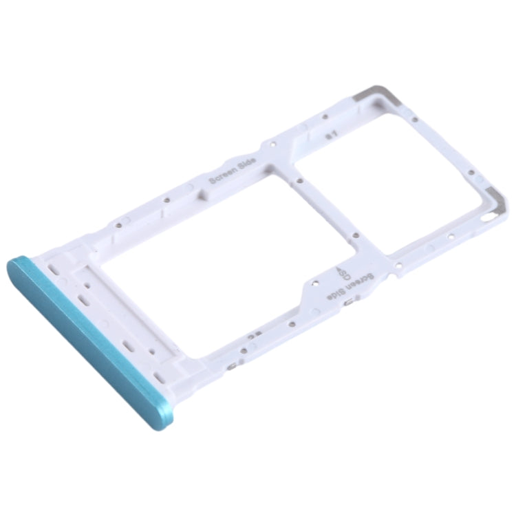 For Infinix Hot 11 2022 SIM Card Tray + SIM Card Tray / Micro SD Card Tray (Green) - Card Tray by PMC Jewellery | Online Shopping South Africa | PMC Jewellery