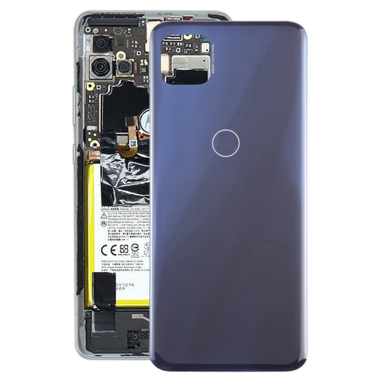 For Motorola Moto G50 5G Original Battery Back Cover(Blue) - Back Cover by PMC Jewellery | Online Shopping South Africa | PMC Jewellery