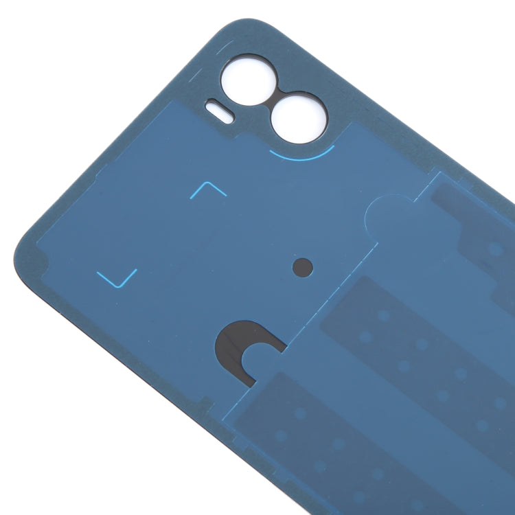 For Motorola Moto E22s Original Battery Back Cover(Blue) - Back Cover by PMC Jewellery | Online Shopping South Africa | PMC Jewellery